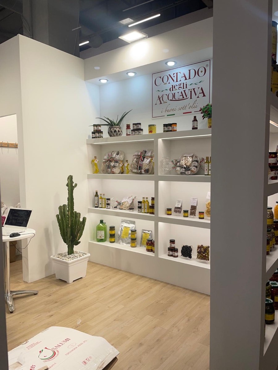 Stand fieristico - Conserve e sott'oli