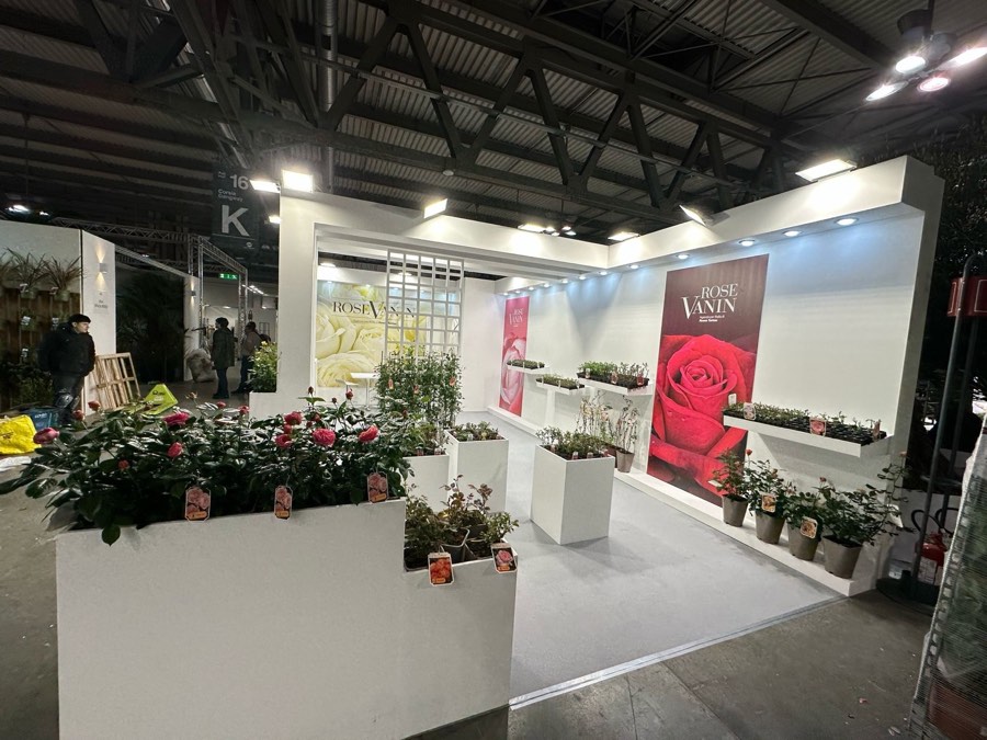 Stand fieristico settore florovivaismo costruito da JMC